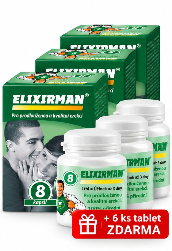 ELIXIRMAN – 3 × 8 ks